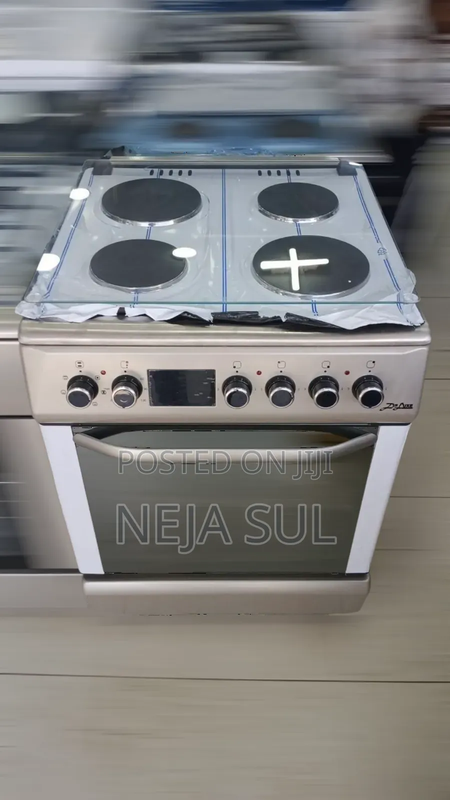 Deluxe Ovens 4-Electric 60.Cm Cookers Delivery