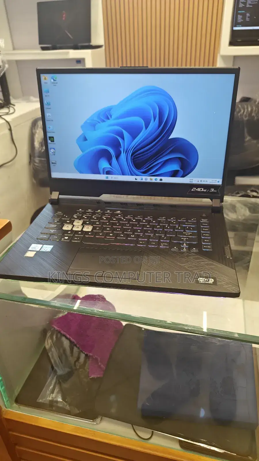 New Laptop Asus ROG Strix G15 16GB Intel Core I7 SSD 512GB