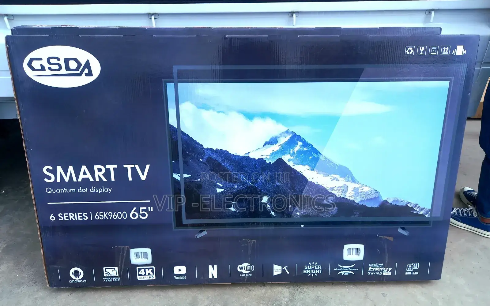 Gsda Tv 65 Inch Tv Smart Android New Model