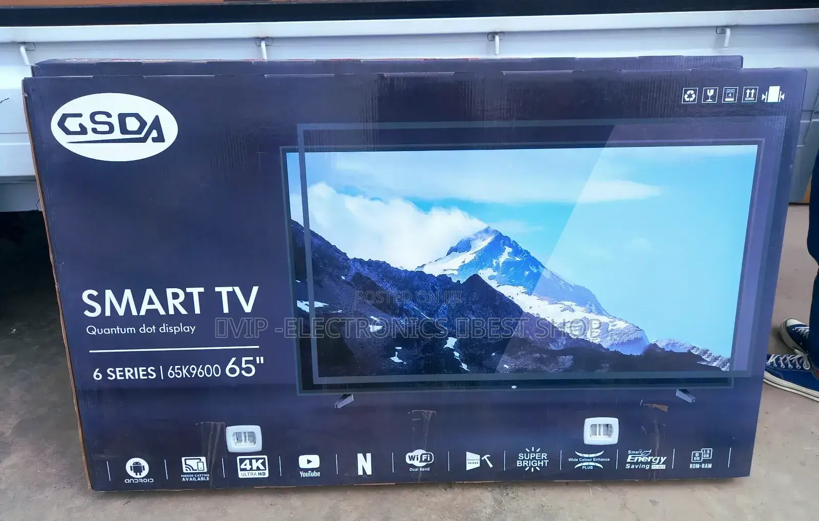 Gsda Tv 65 Inch Tv Smart Android New Model
