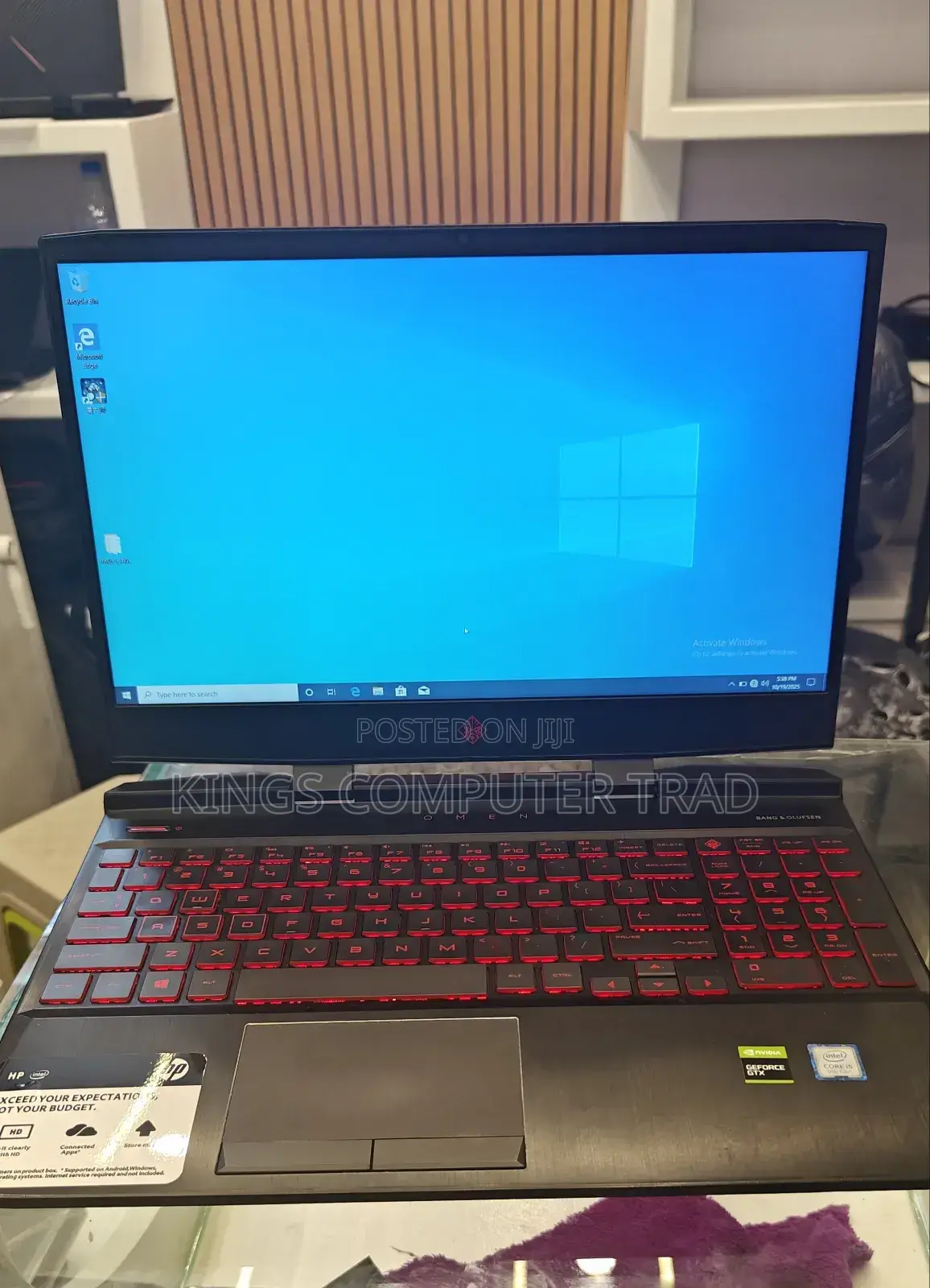 New Laptop HP Omen X 16GB Intel Core I7 SSHD+SSD 1T