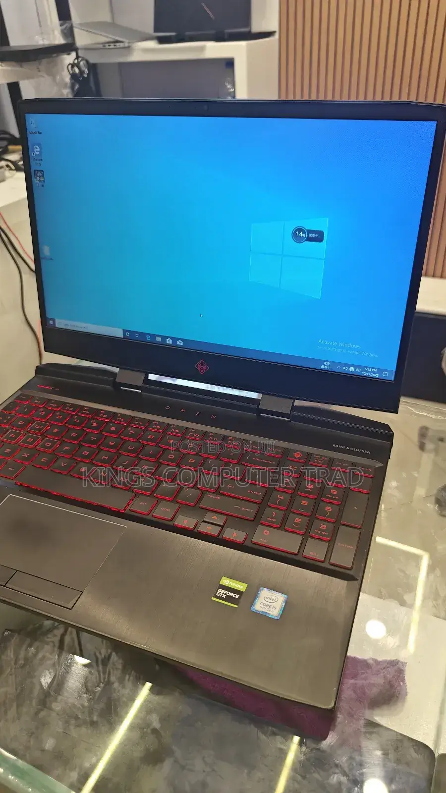 New Laptop HP Omen X 16GB Intel Core I7 SSHD+SSD 1T