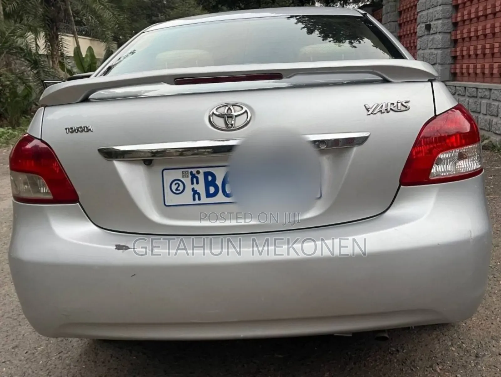 Toyota Yaris 2007 Silver