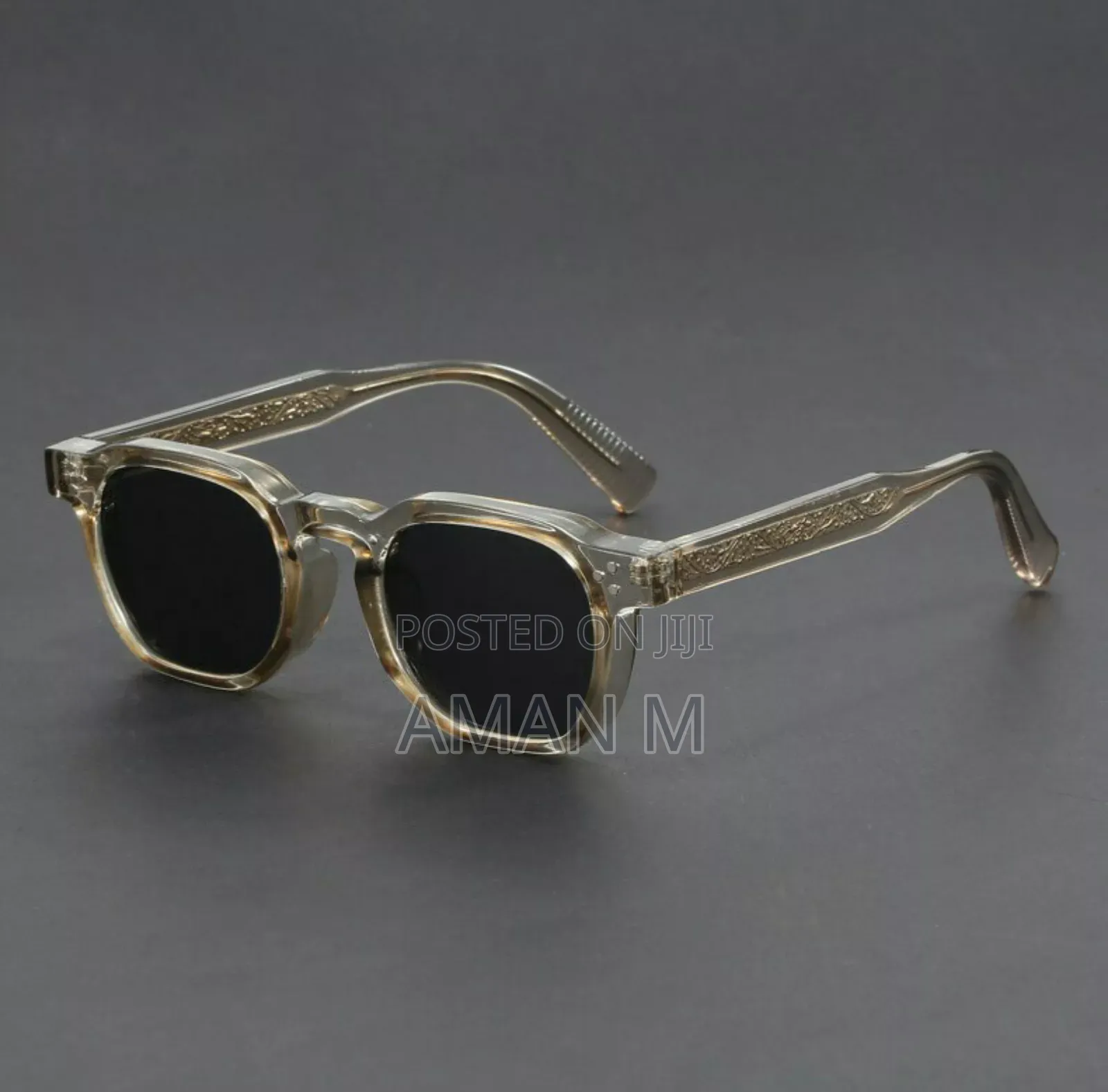 Unisex Retro Small Circular Luxury Sunglass