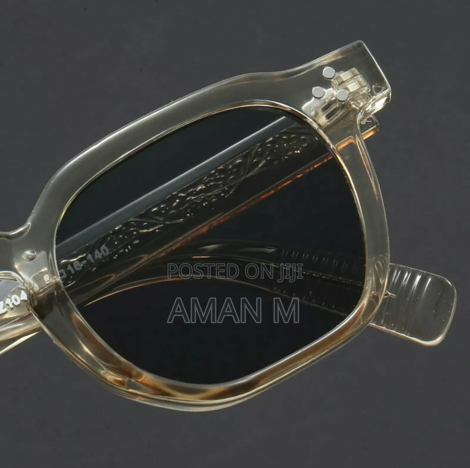 Unisex Retro Small Circular Luxury Sunglass