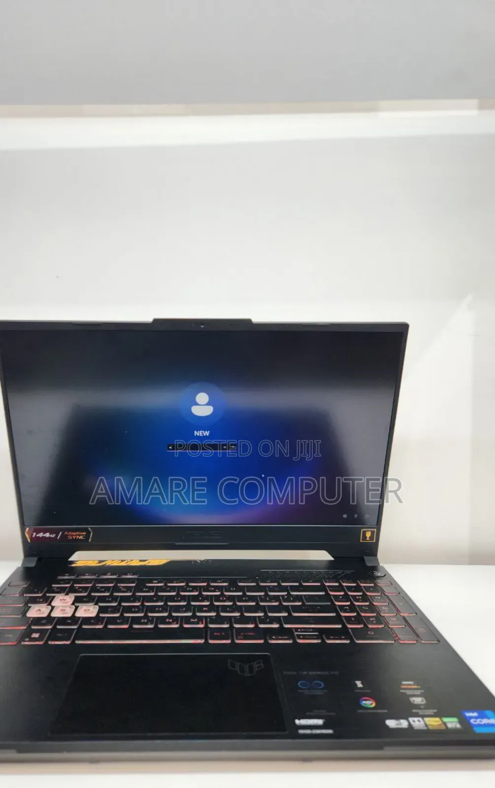 New Laptop Asus TUF Gaming A15 16GB Intel Core I7 SSD 512GB
