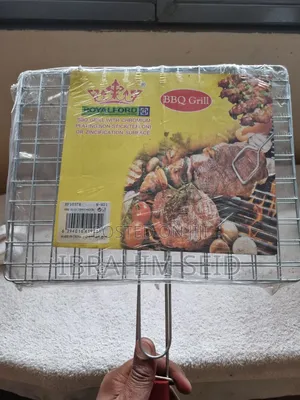 Metal Grill Basket, *Often Used for Grilling Food on a Barbecue