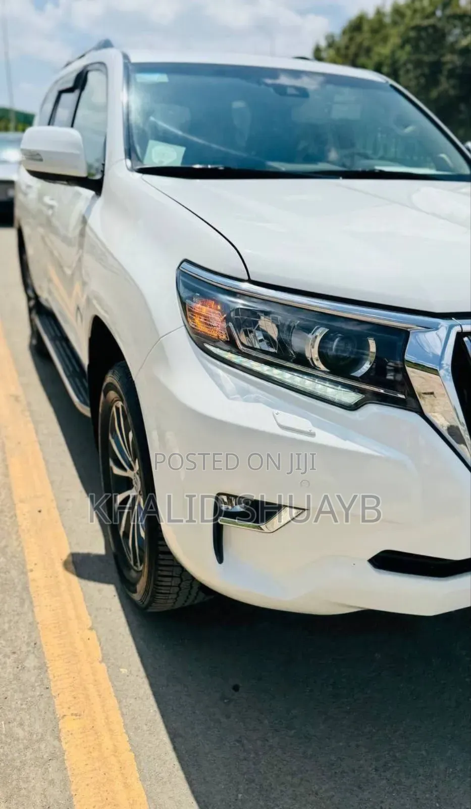 Toyota Land Cruiser Prado 2.8 2020 White