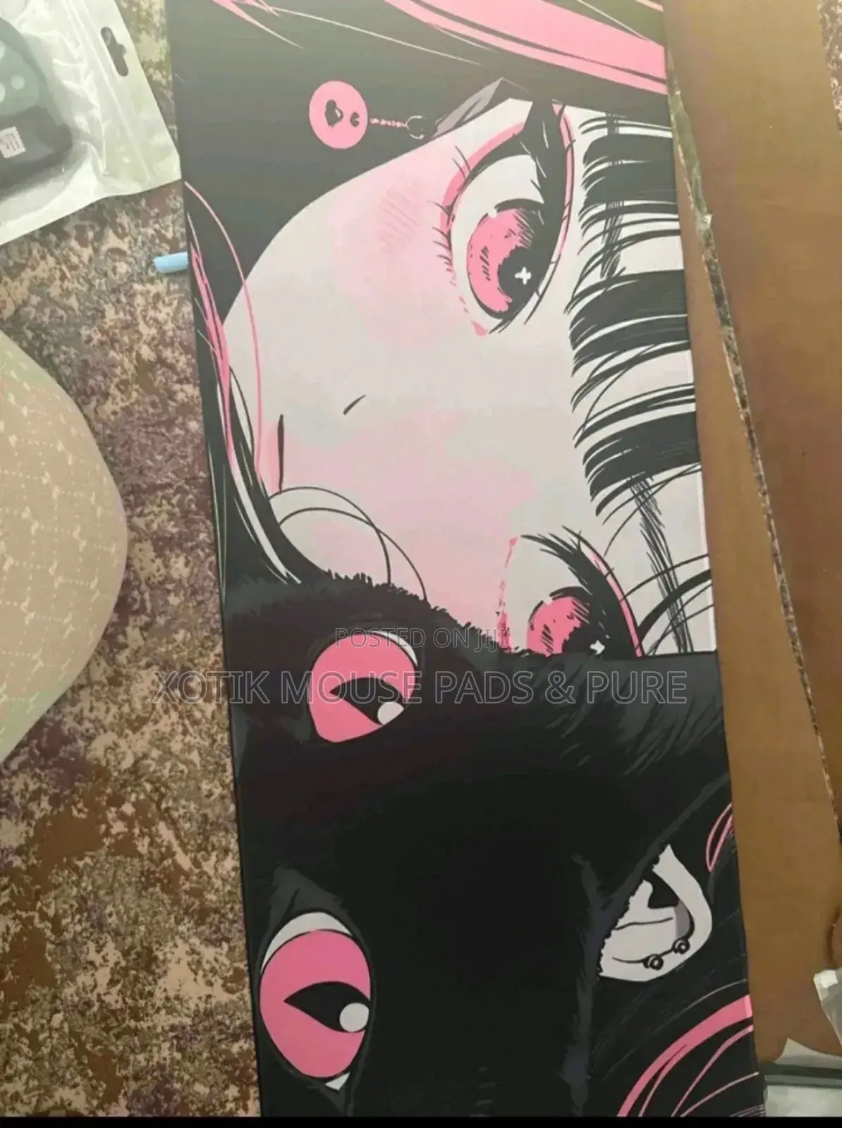 Cat Themed Gaming Mouse Pad - Desk Mat For Gamers And Kids