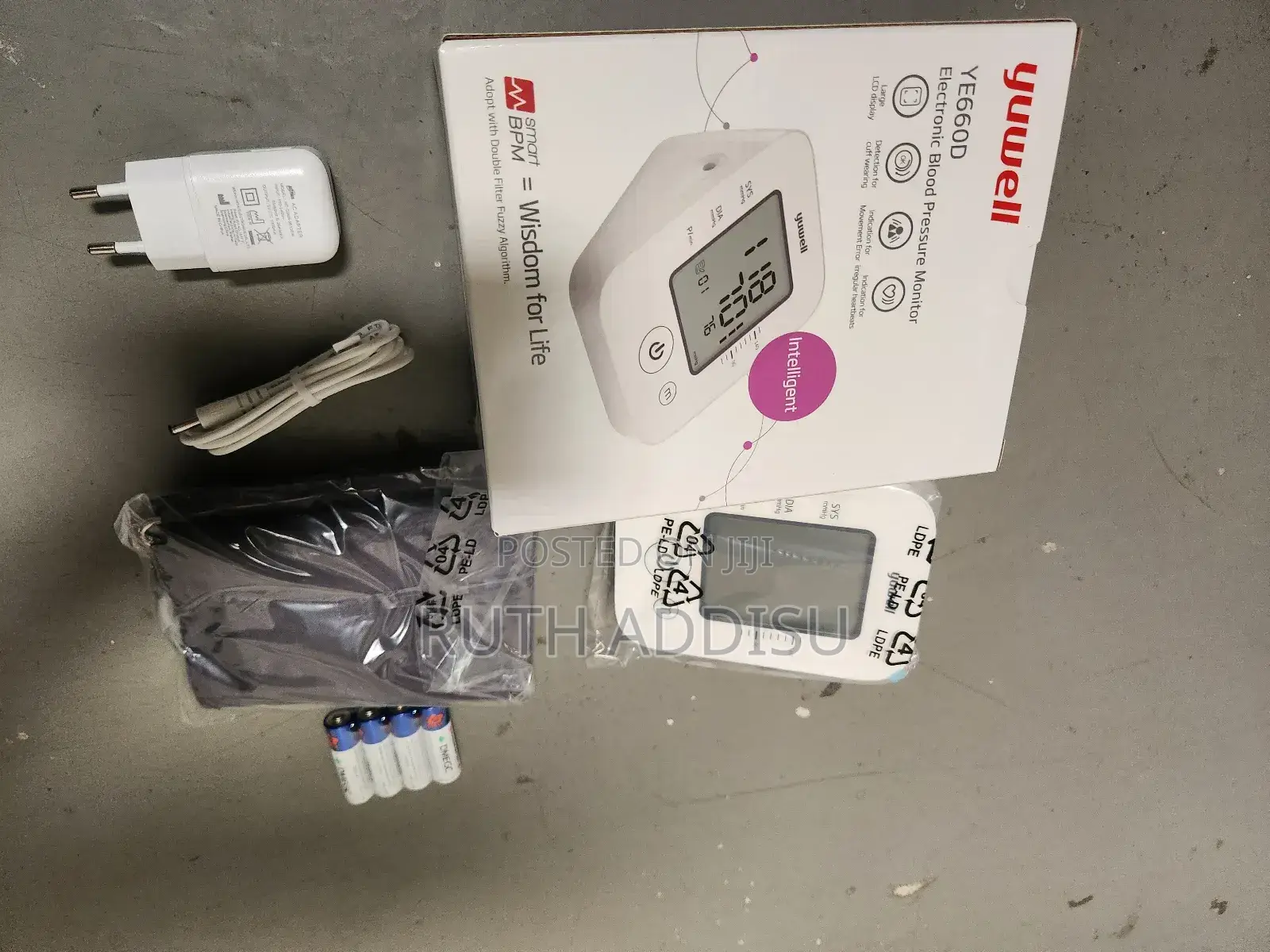 Yuwel Model Ye660d Blood Pressure Monitor使館digital Bp Monitor