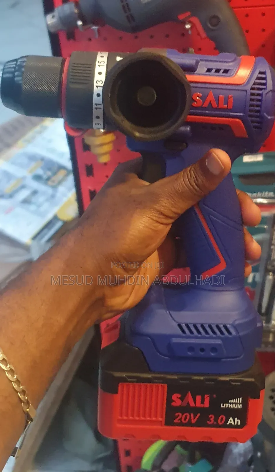 Sali Charger Drill 20v 3.0a