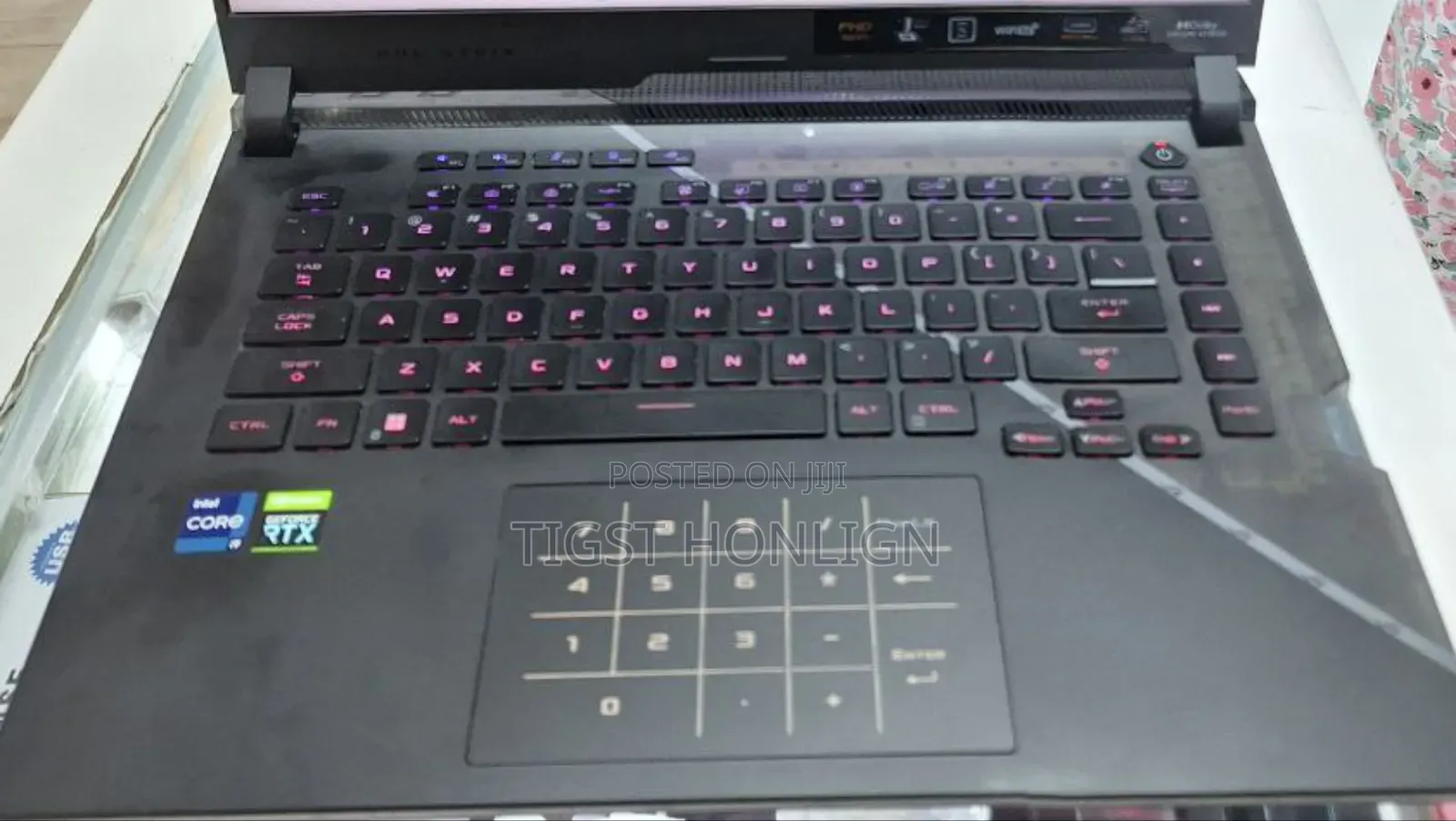 New Laptop Asus ROG Strix G15 16GB Intel Core I9 SSD 1T
