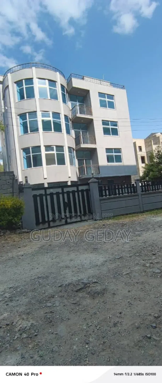 261 Kare G+4 Building 40 Million Bank Loan 5 Million Cash