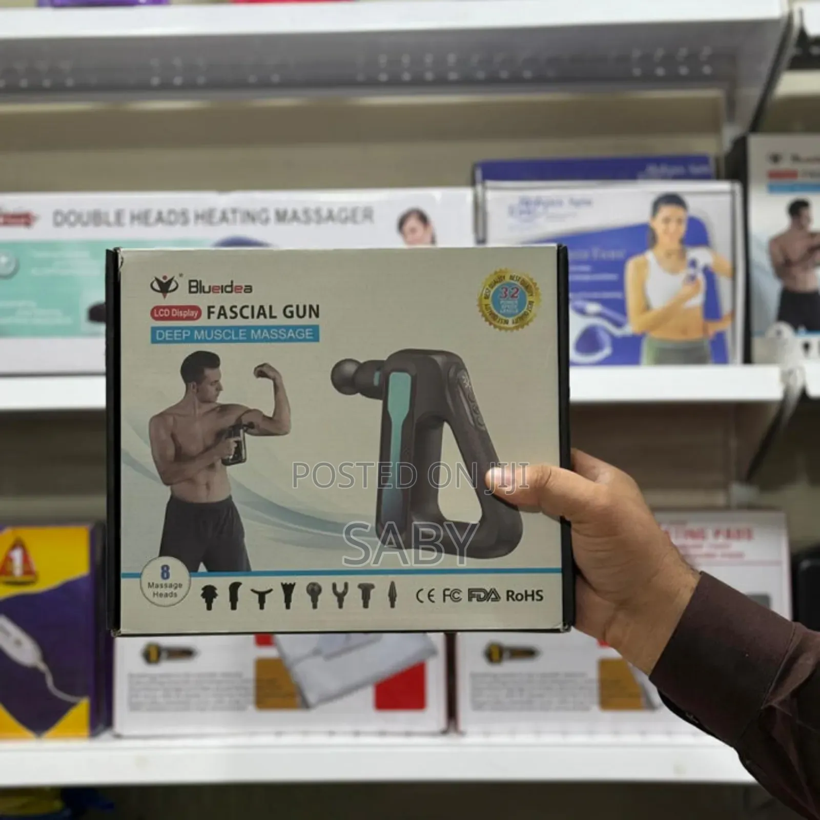 Electric Rechargeable 32 Speed Massage Gun