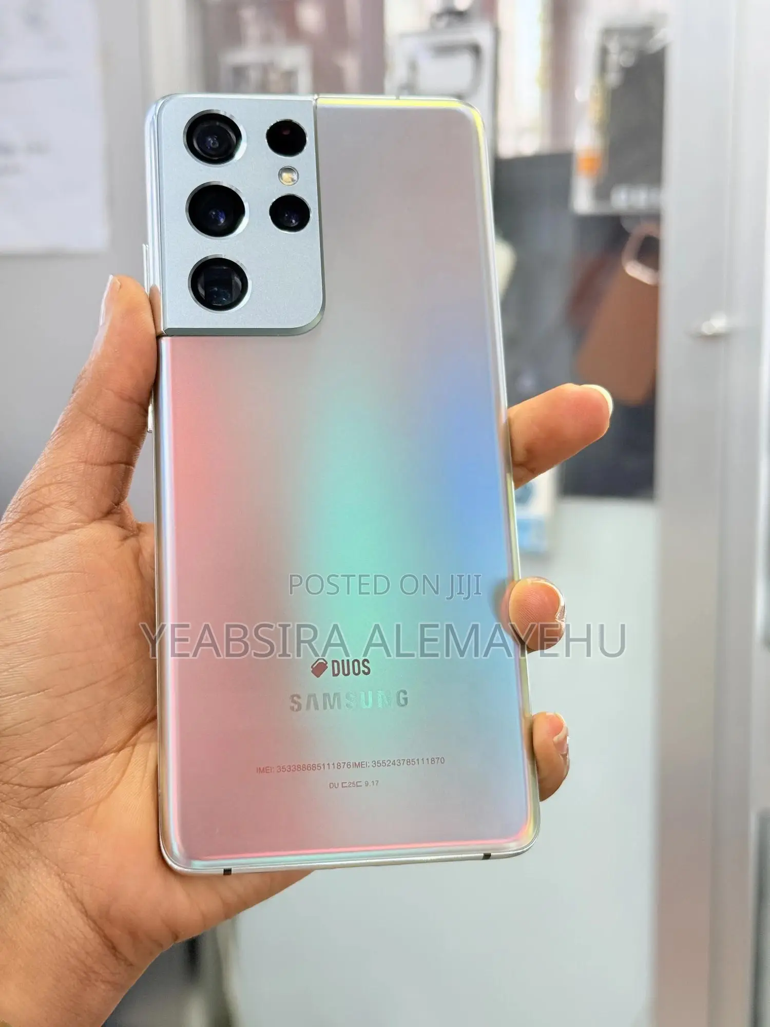 Samsung Galaxy S21 Ultra 5G 256 GB Silver