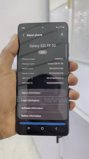 Samsung Galaxy S20 FE 128 GB Blue