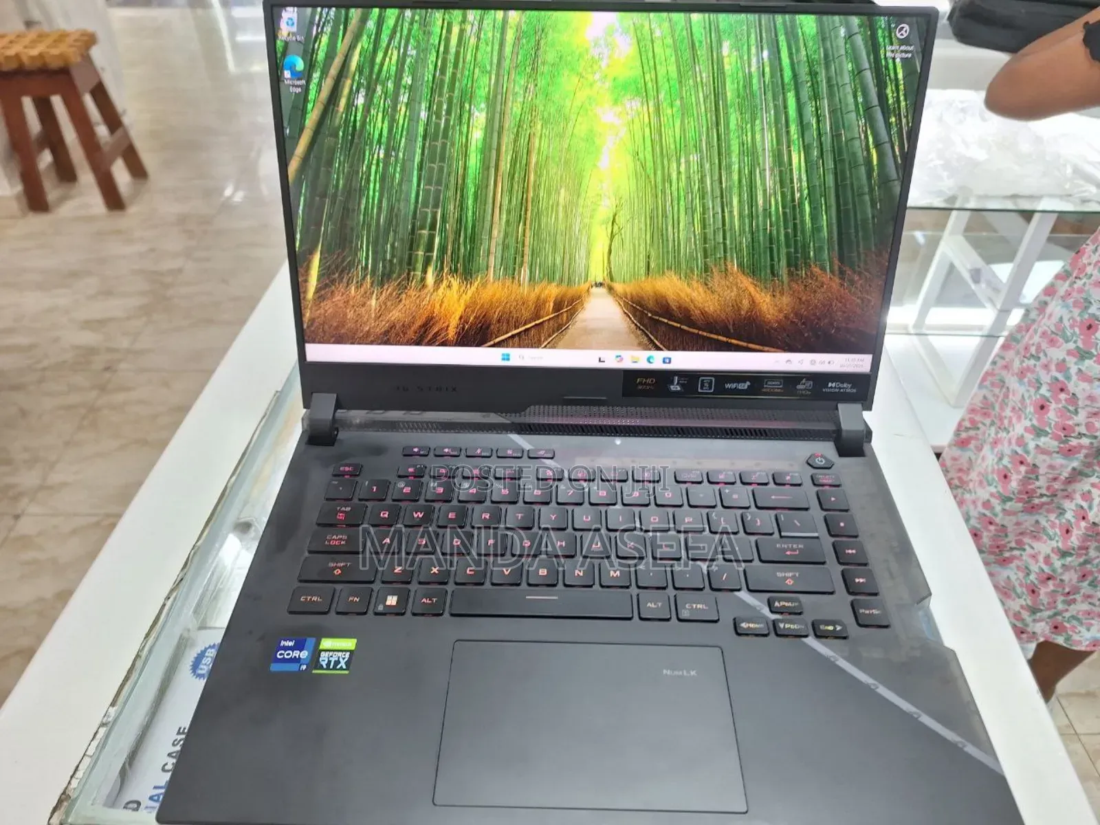 New Laptop Asus ROG Strix G16 G614 16GB Intel Core I9 SSD 1T