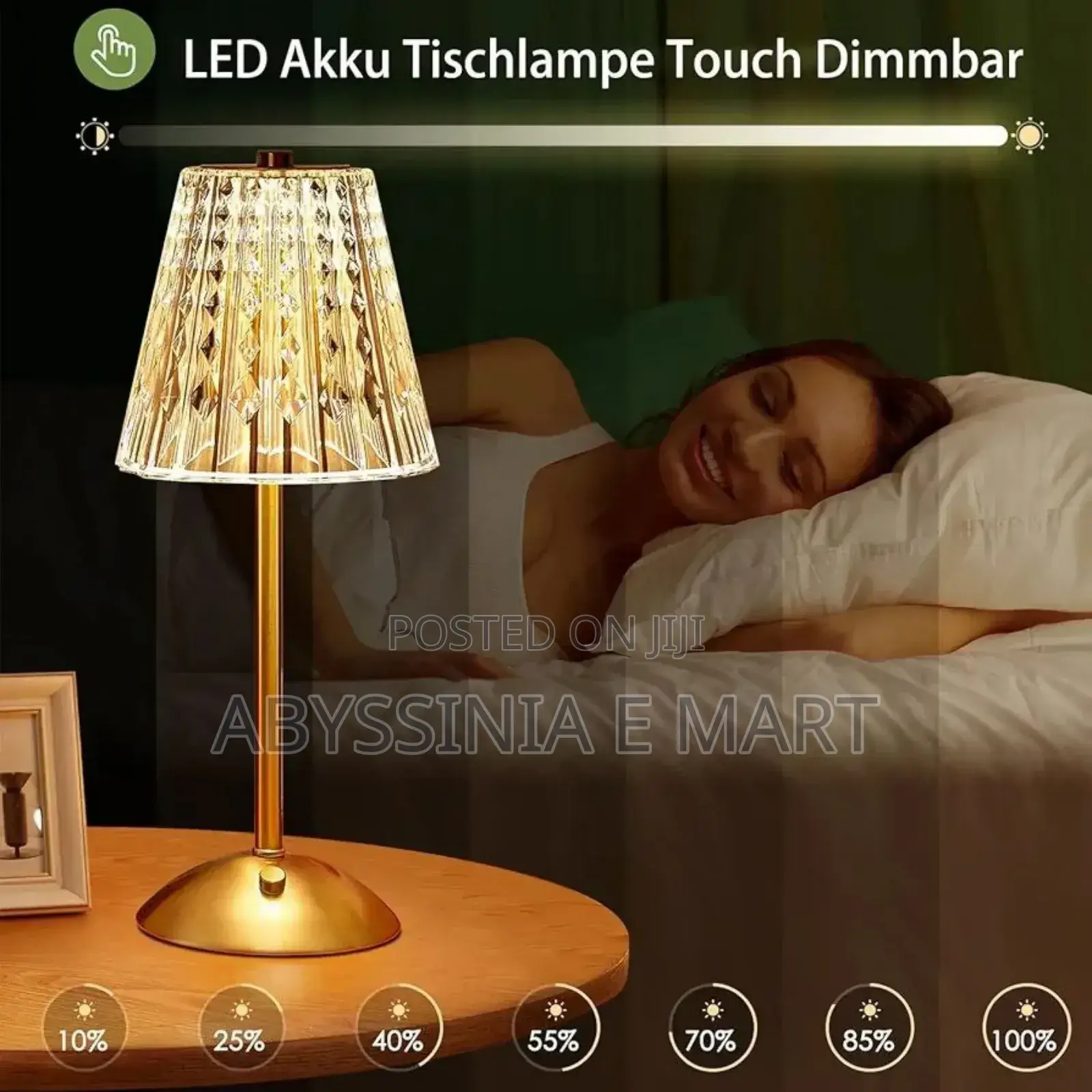 Crystal Table Lamp