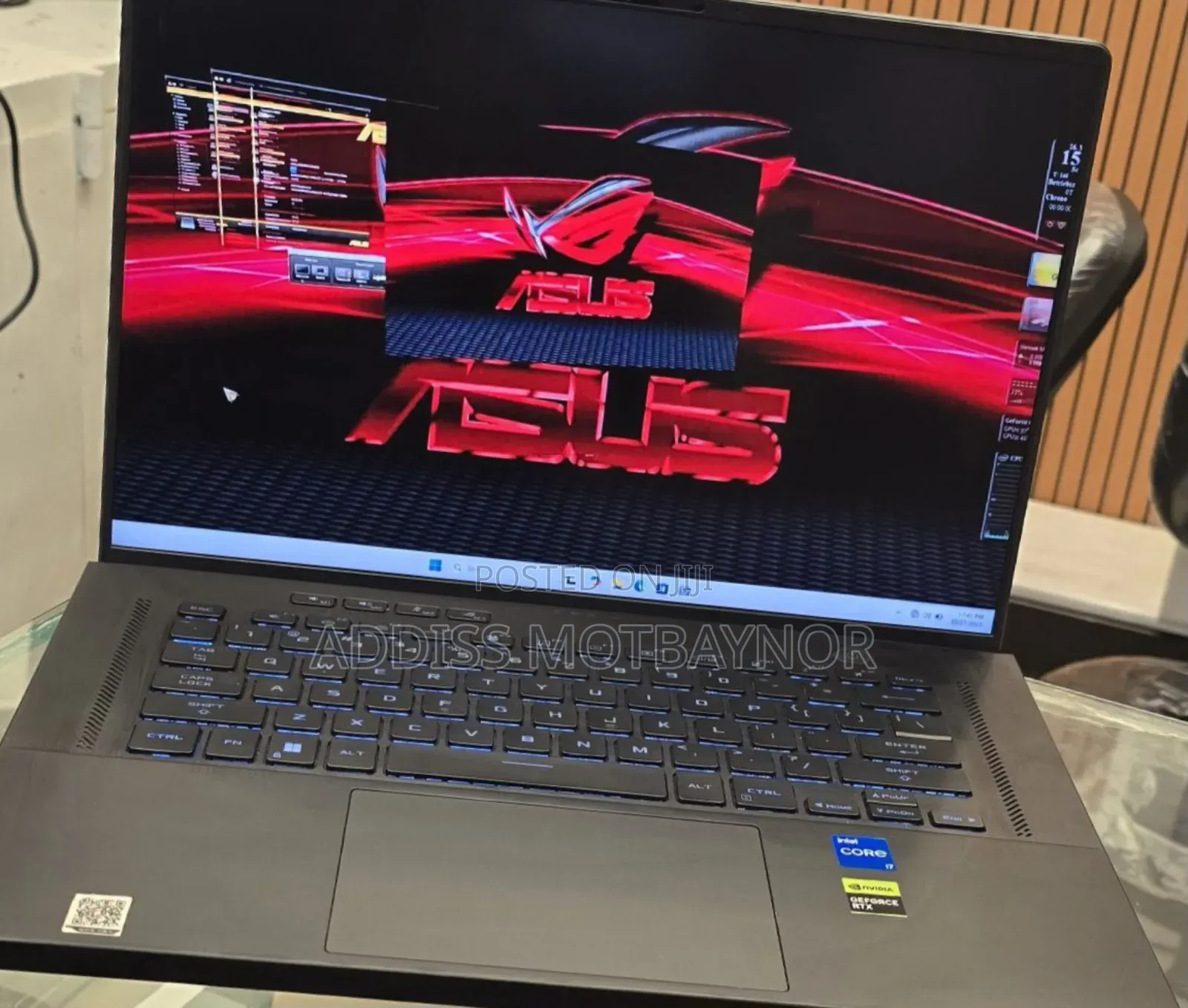 New Laptop Asus ROG Zephyrus G15 16GB Intel Core I7 SSD 1T