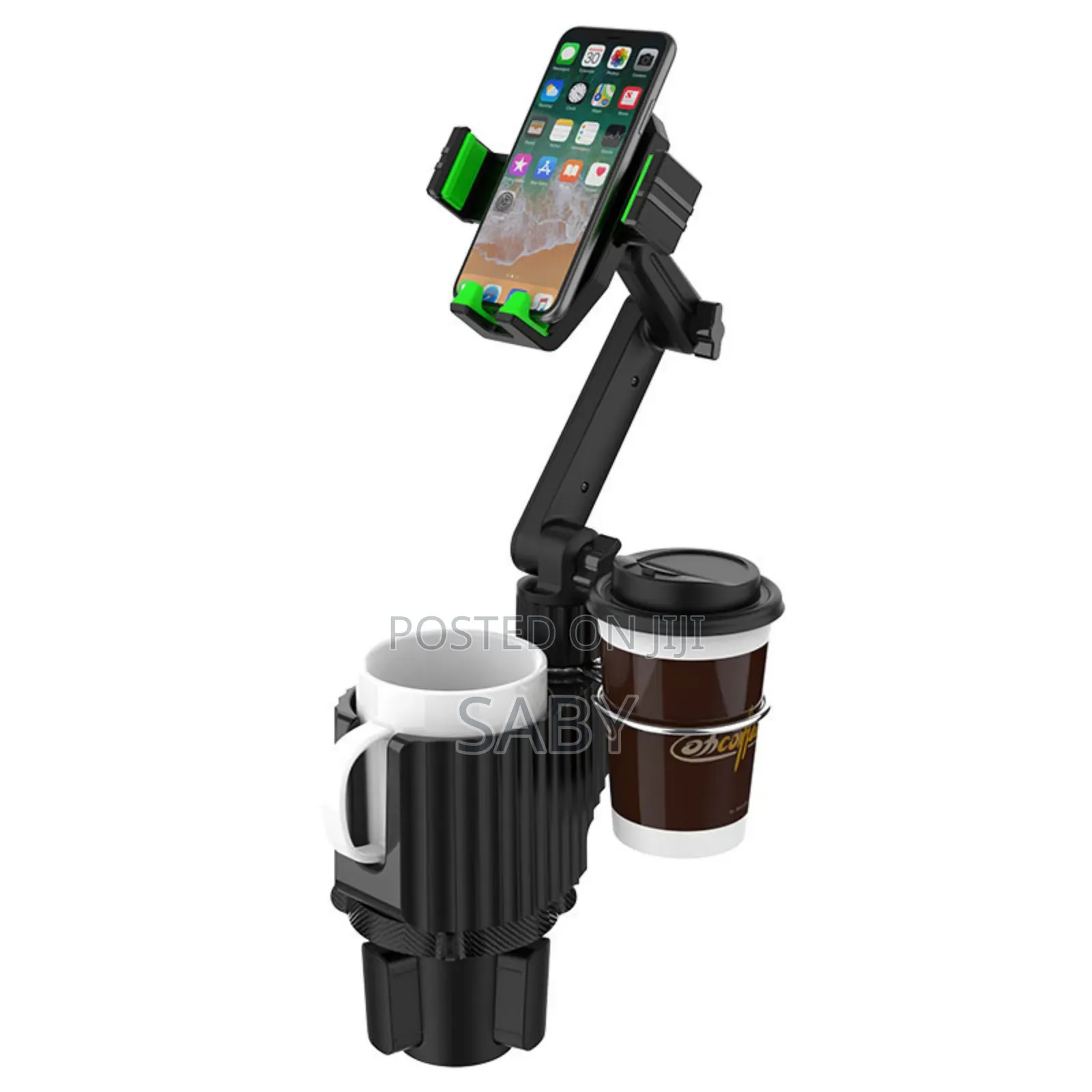 Phone Stand With Cup Holder