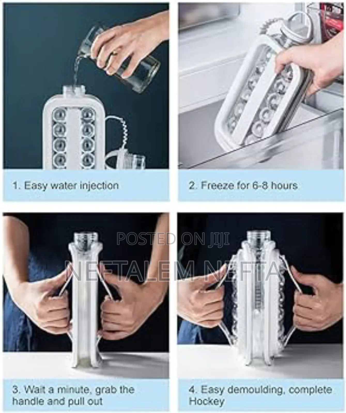 Ice Cube Making Bottle