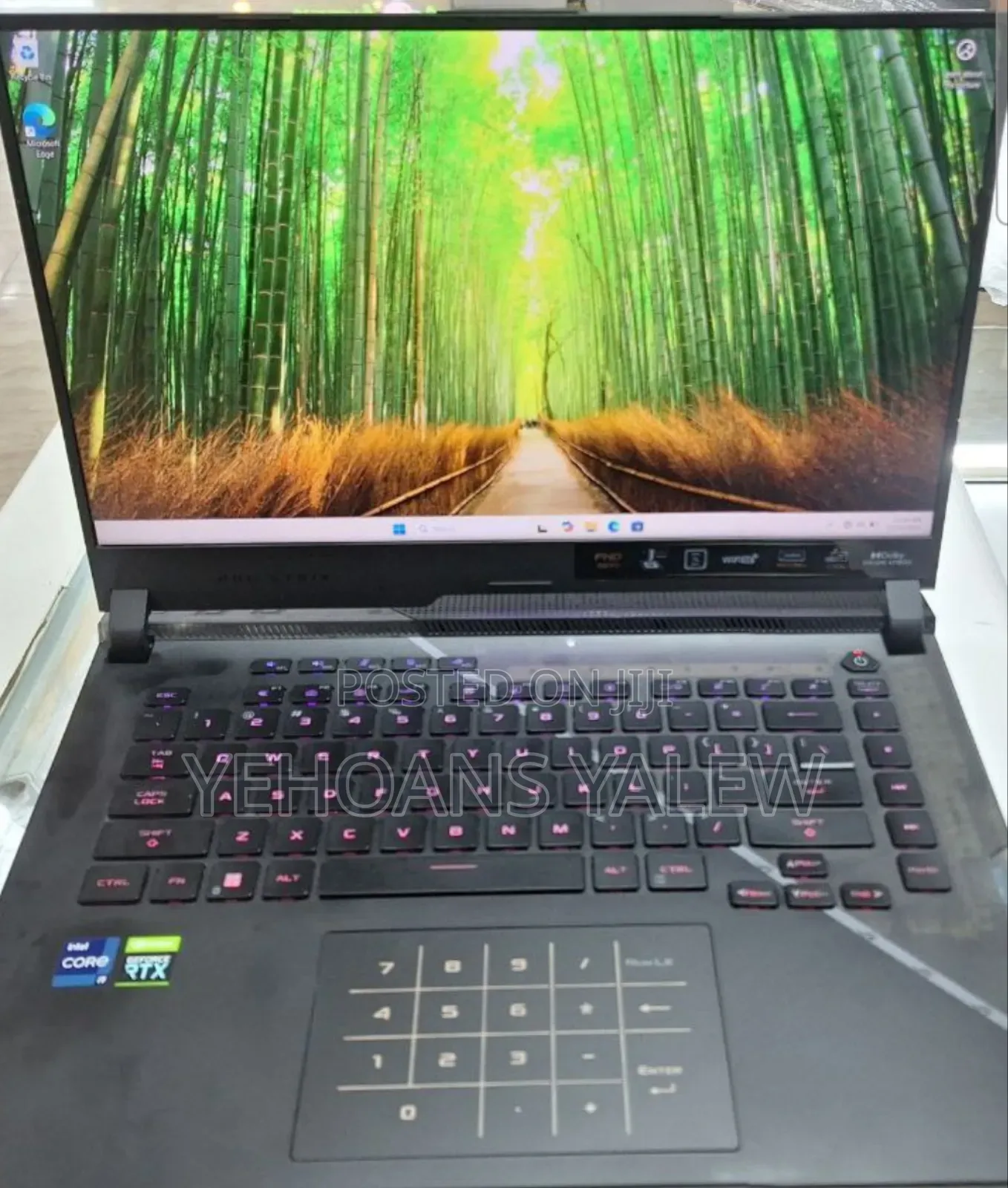 New Laptop Asus ROG Strix G15 G512 16GB Intel Core I9 SSD 1T