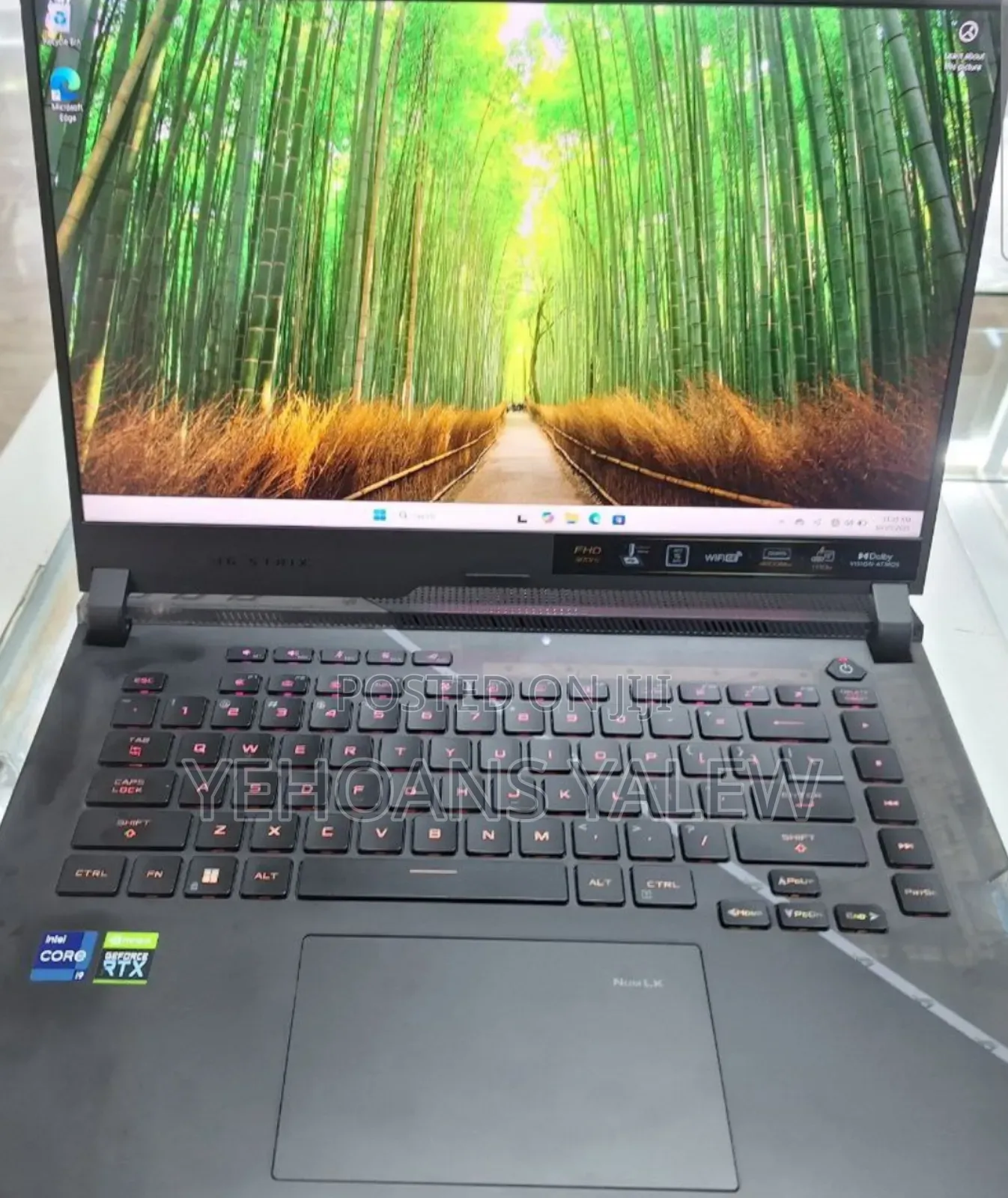 New Laptop Asus ROG Strix G15 G512 16GB Intel Core I9 SSD 1T
