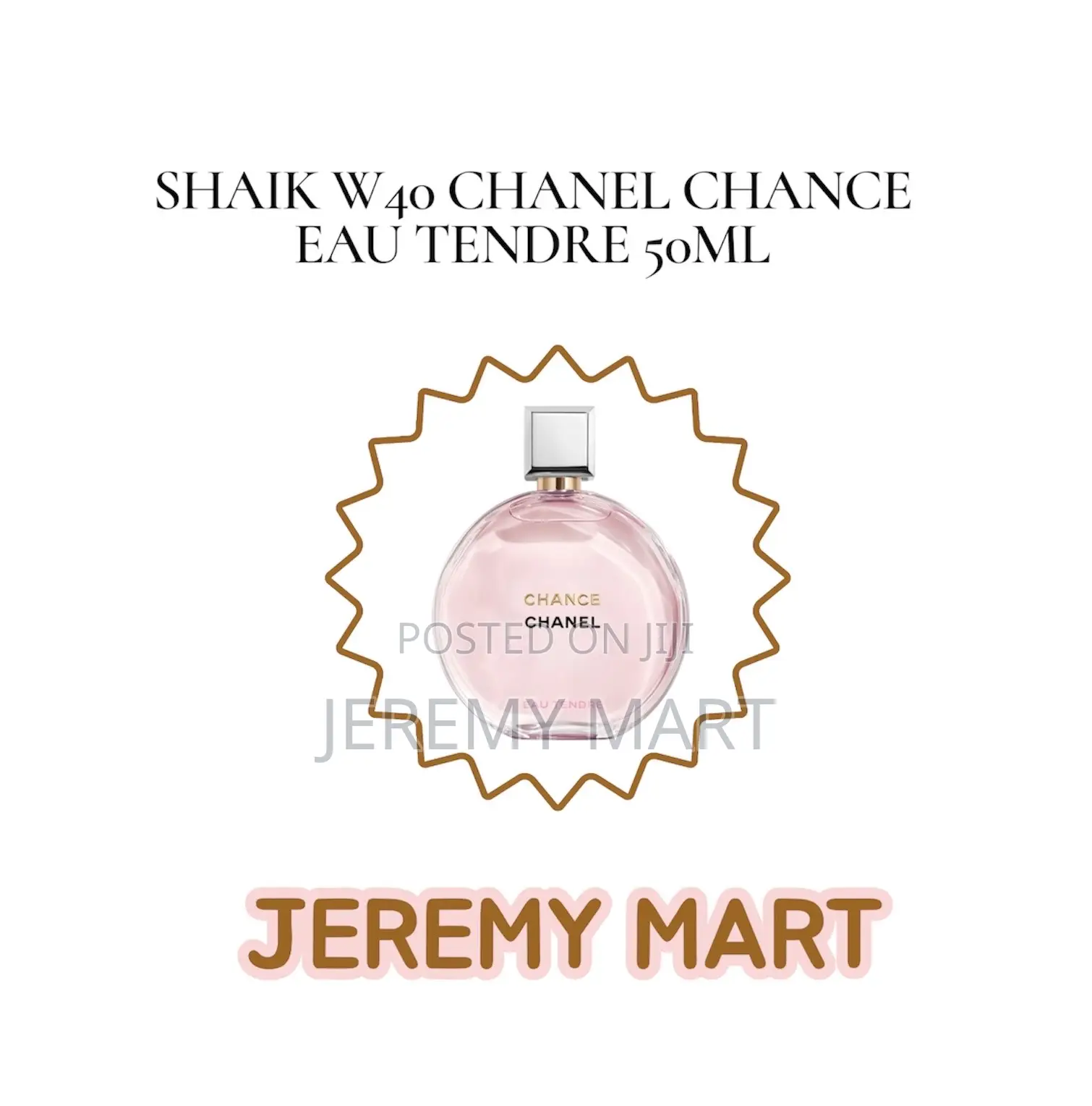 Shaik W40 Chanel Chance Eau Tendre Ladies Perfume