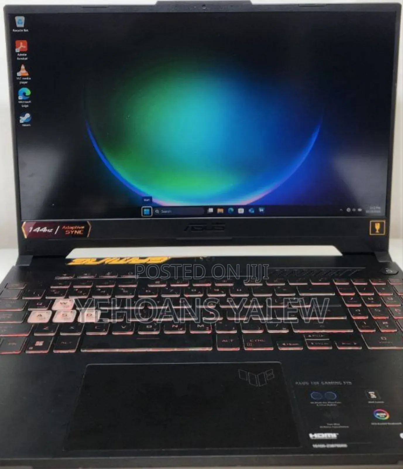 New Laptop Asus TUF Dash F15 16GB Intel Core I7 SSD 512GB