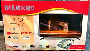 Diamond Tv 43 Inch Tv Smart Android New 2025 Model Frameless New Price