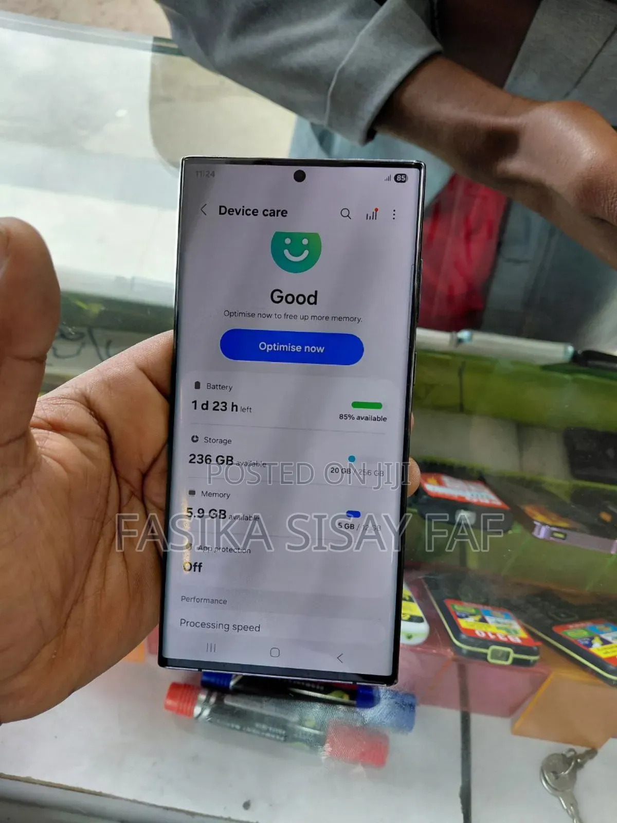 Samsung Galaxy S22 Ultra 256 GB Black