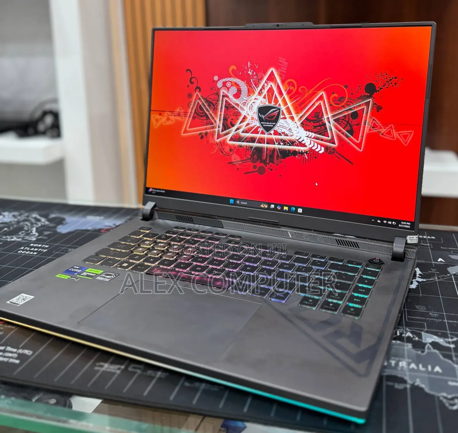 New Laptop Asus ROG Strix G16 G614 16GB Intel Core I9 SSD 1T