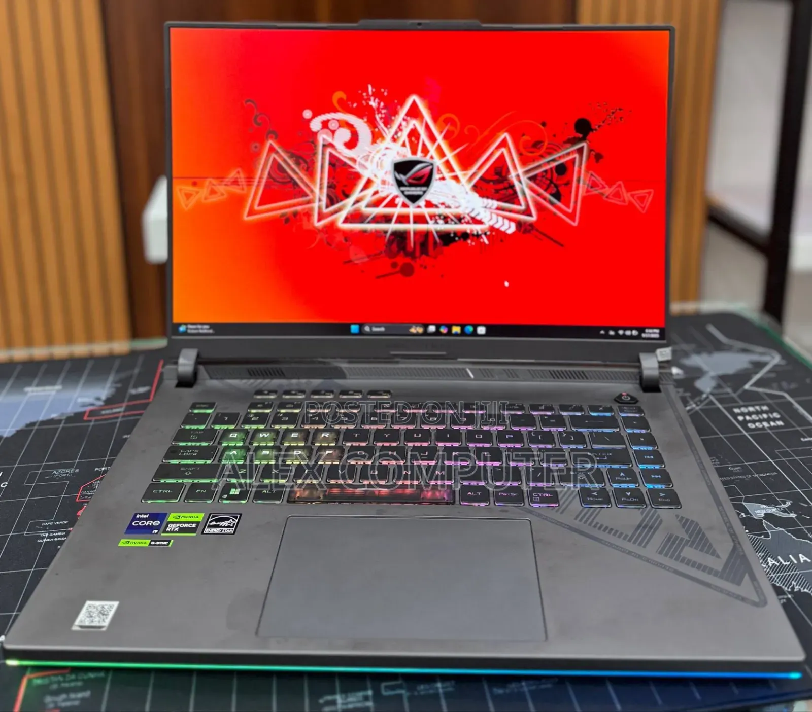 New Laptop Asus ROG Strix G16 G614 16GB Intel Core I9 SSD 1T