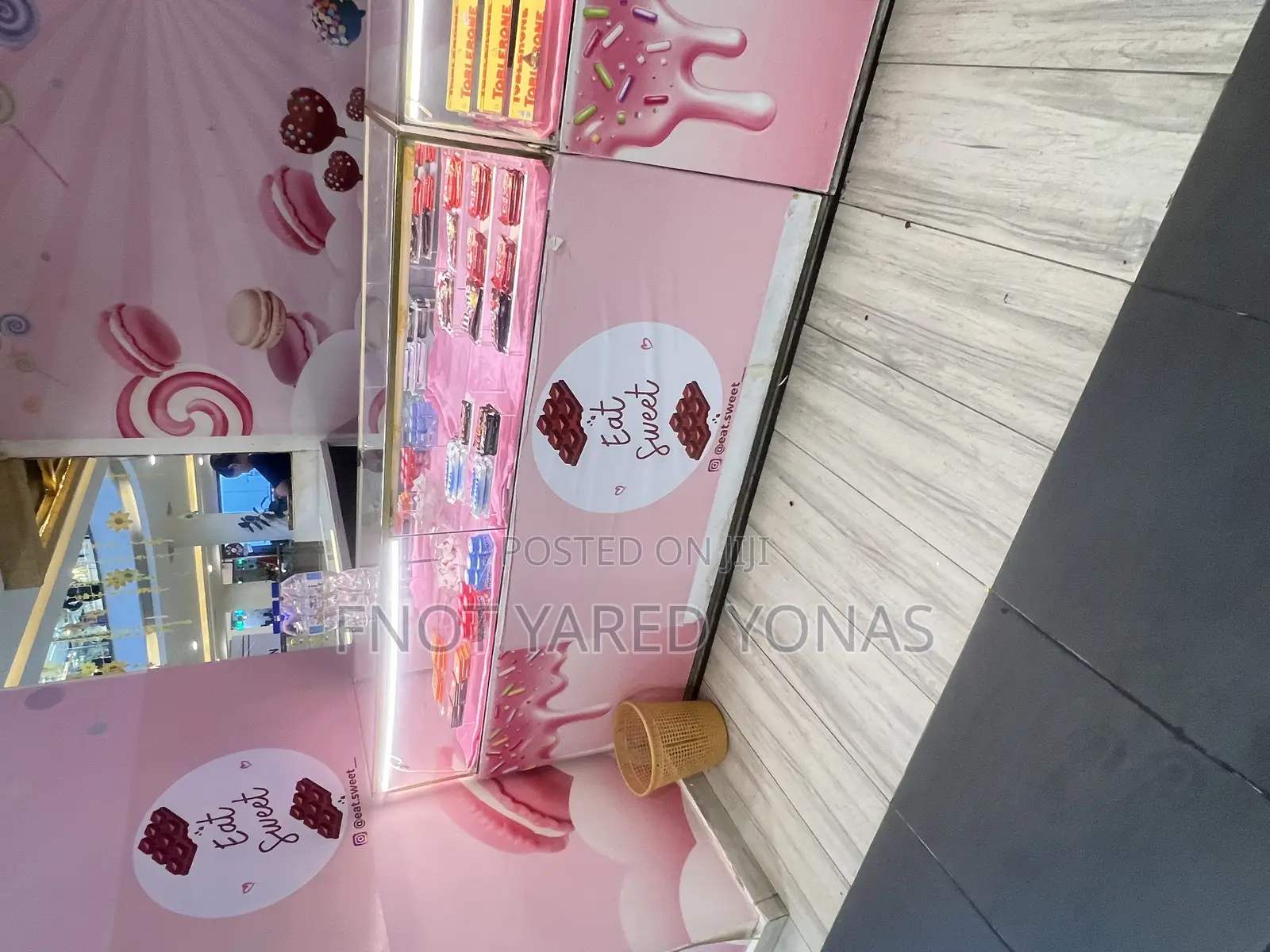 Glass and Wood Display