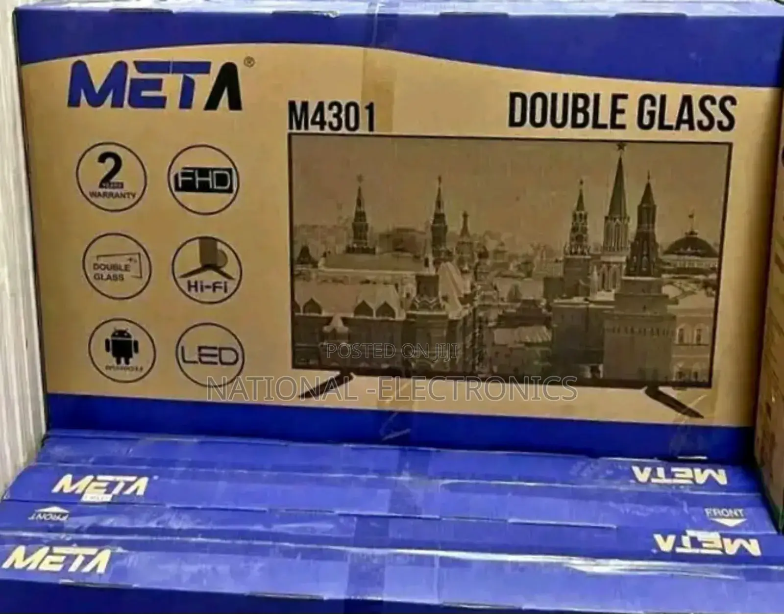 Meta 43 Inch Tv Smart Android New Model