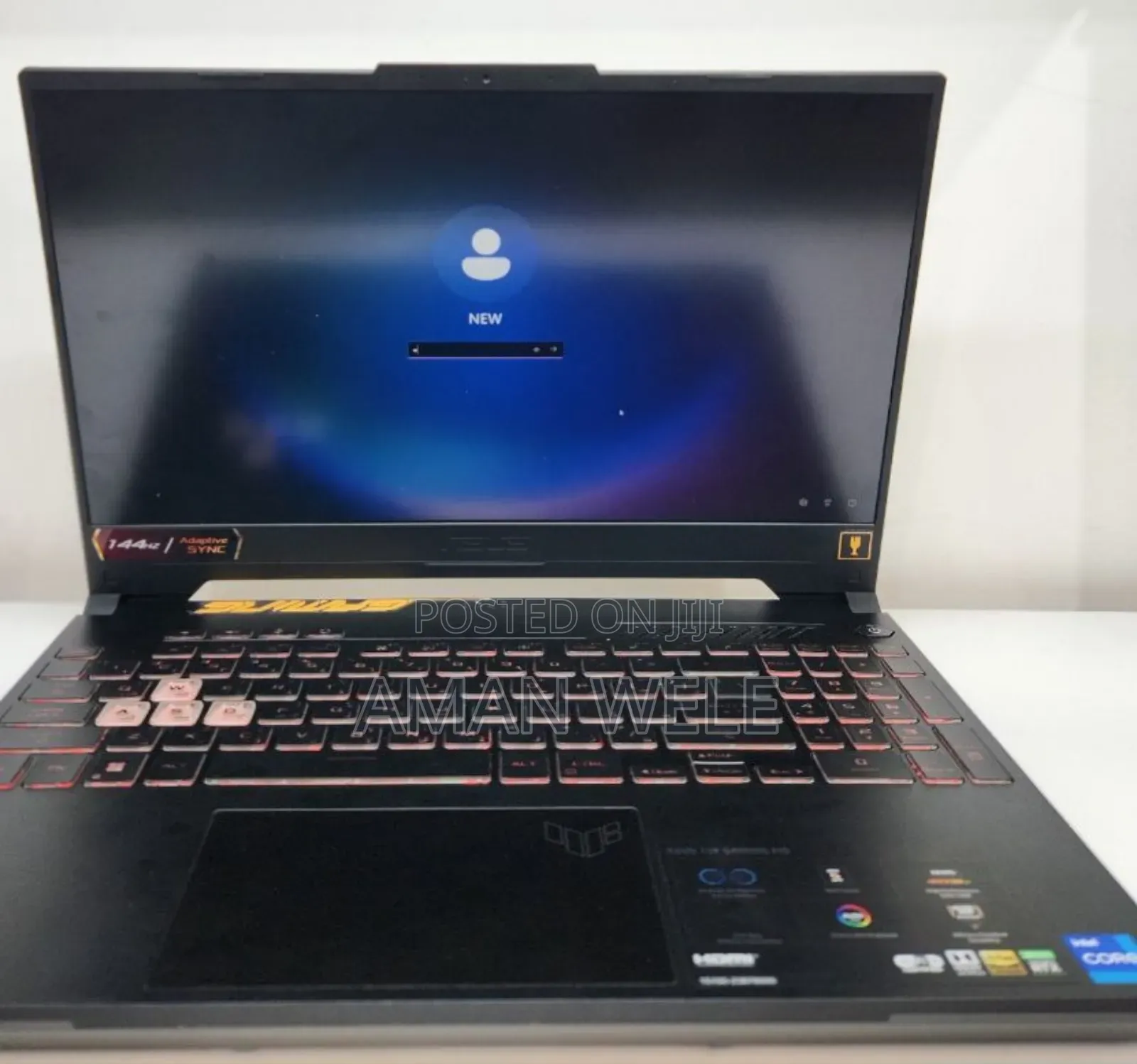 New Laptop Asus TUF Gaming A15 16GB Intel Core I7 SSD 512GB