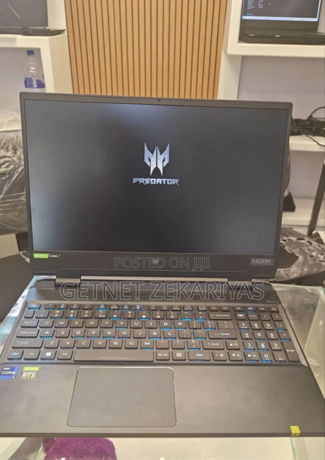 New Laptop Acer Predator 15 16GB Intel Core I9 SSD 1T
