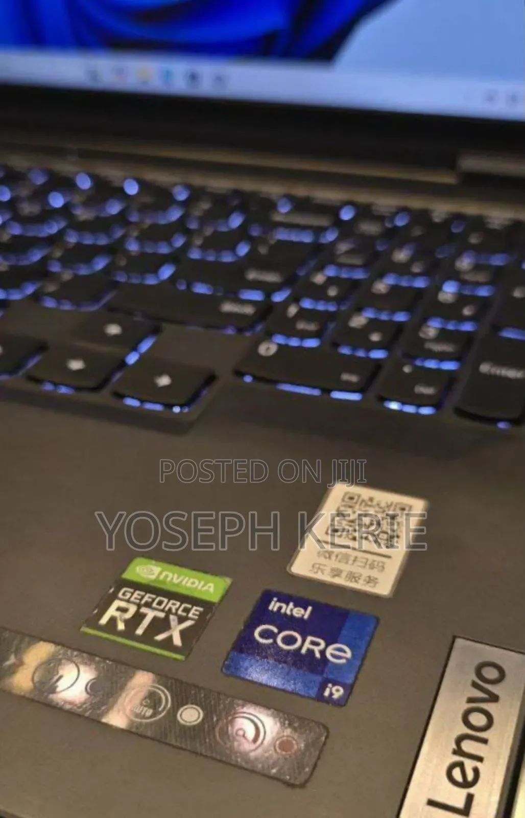 New Lenovo Legion Y7000P IRX9 Gaming Laptop 32GB Intel Core I9 SSD 1T