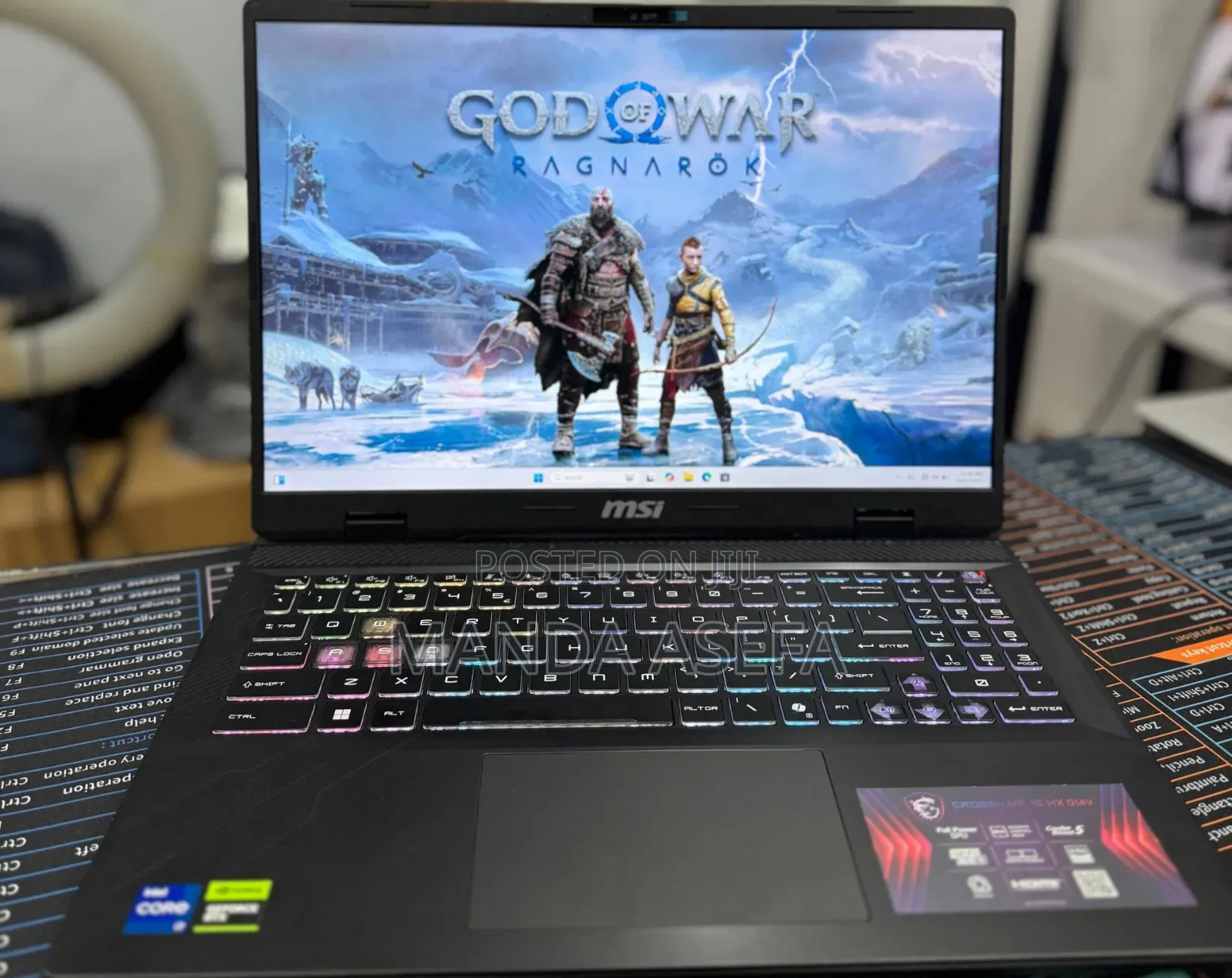 New Laptop MSI 16GB Intel Core I7 SSD 1T