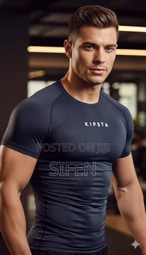 Photo - Compression Shirt Gym Aesthetic Muscle Showing