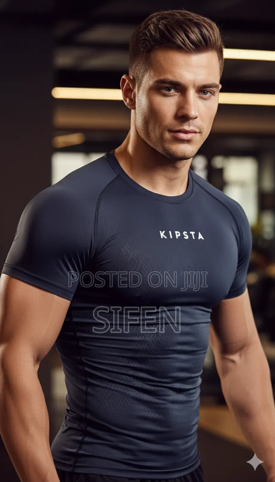 Compression Shirt Gym Aesthetic Muscle Showing