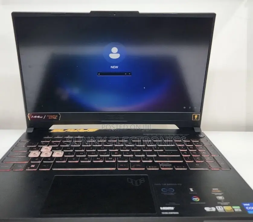 New Laptop Asus TUF Gaming A15 16GB Intel Core I7 SSD 512GB