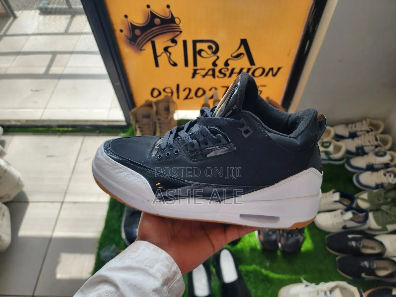 Jordan 3 Retro Black and White