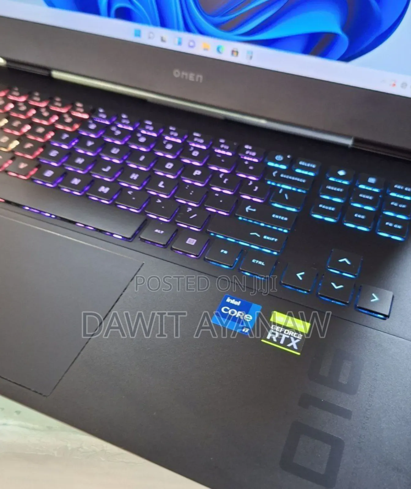 New Laptop HP Omen 15 16GB Intel Core I7 SSD 512GB