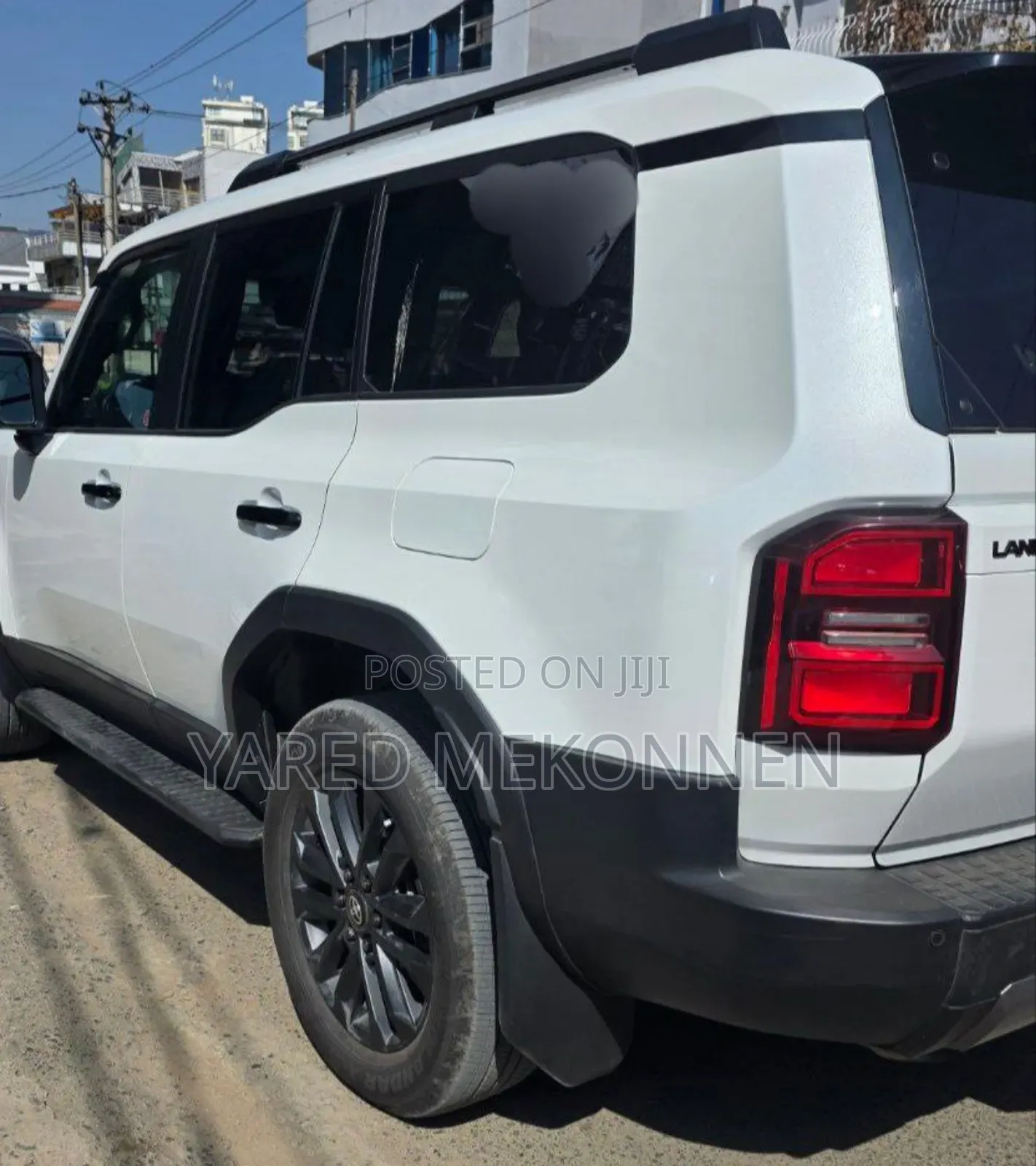 New Toyota Land Cruiser Prado 2025 White