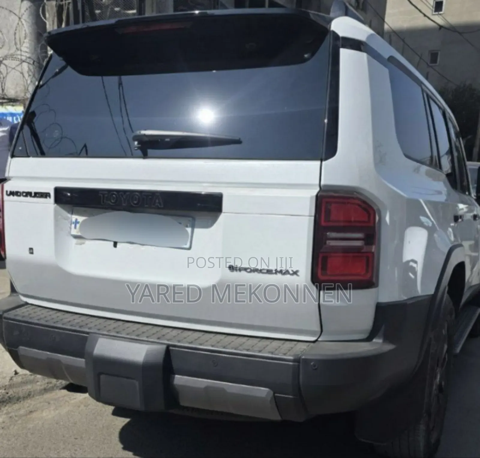 New Toyota Land Cruiser Prado 2025 White