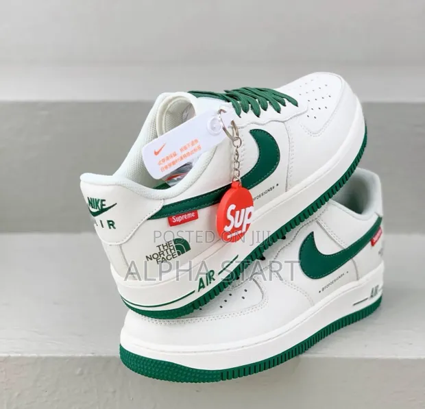 Nike Air Force 1 #Supreme X “#The_north_face” #Low Shoes for Men's