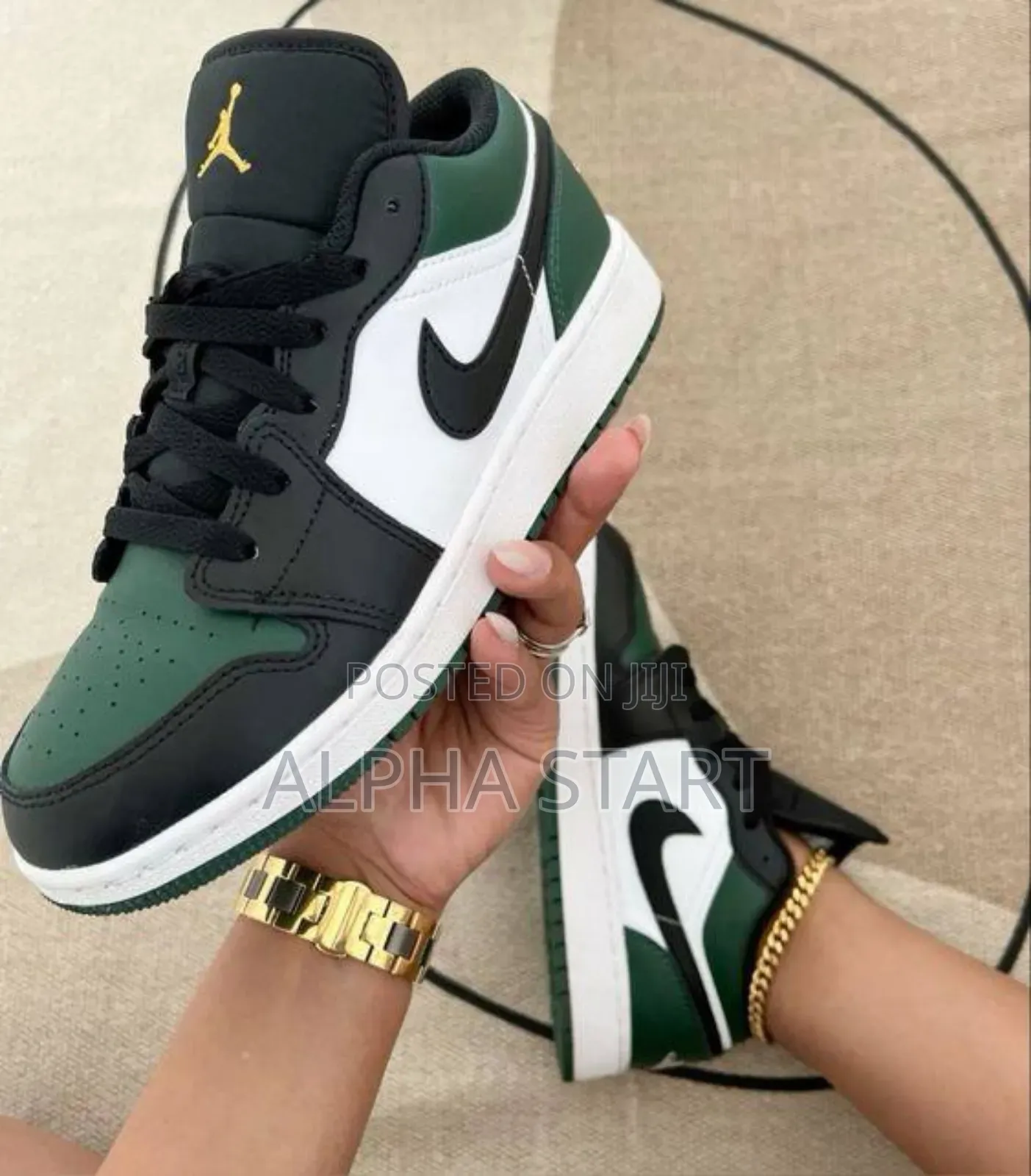 Nike Air #Jordan 1 Low “#Green_toe“ #Low Shoes for Men's
