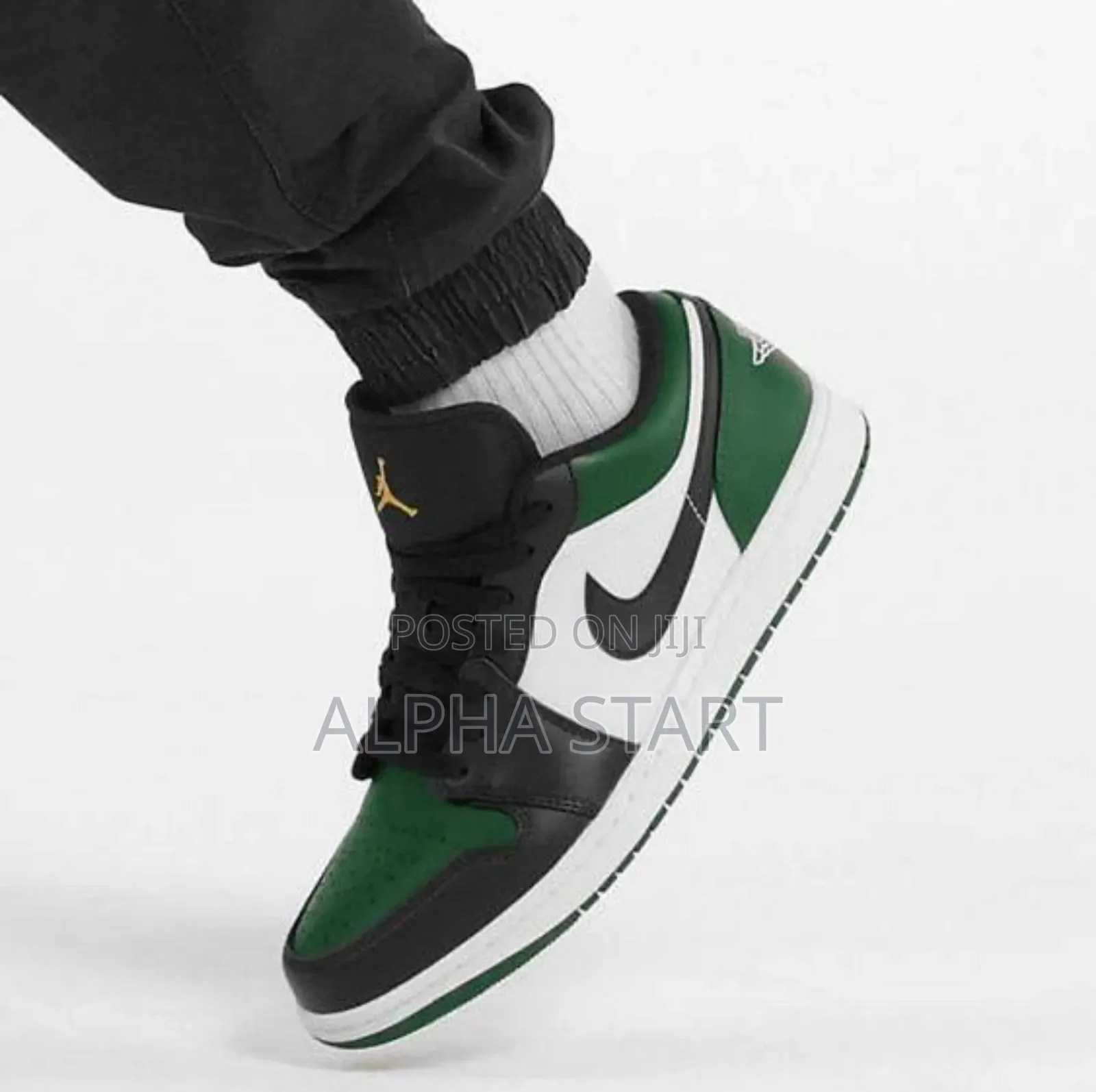 Nike Air #Jordan 1 Low “#Green_toe“ #Low Shoes for Men's