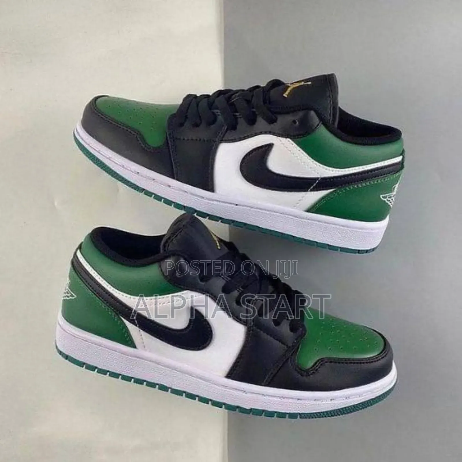 Nike Air #Jordan 1 Low “#Green_toe“ #Low Shoes for Men's